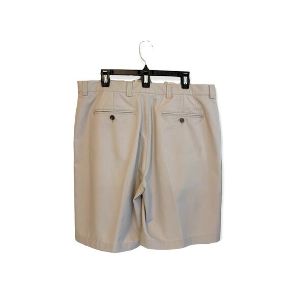 Adidas Khaki Pleated Shorts size 38 - Picture 5 of 6